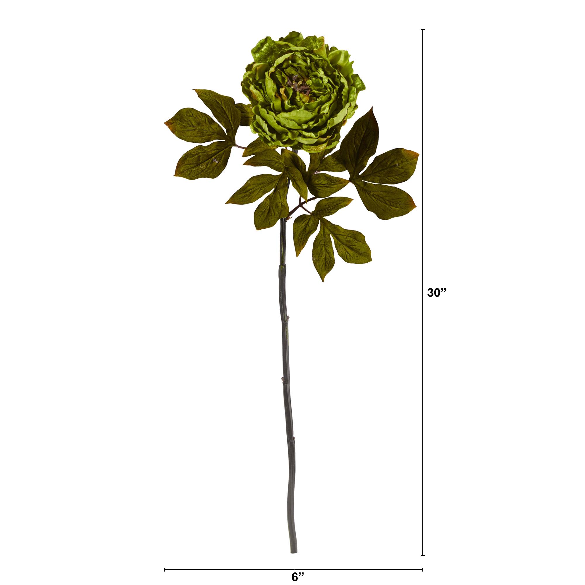 Peony Artificial Flower Stem, 6ct.